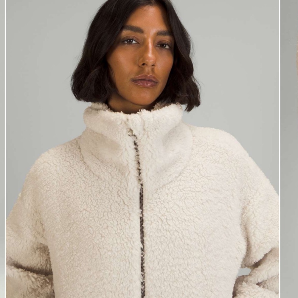 Lululemon cinchable fleece zip - Picture 5 of 9